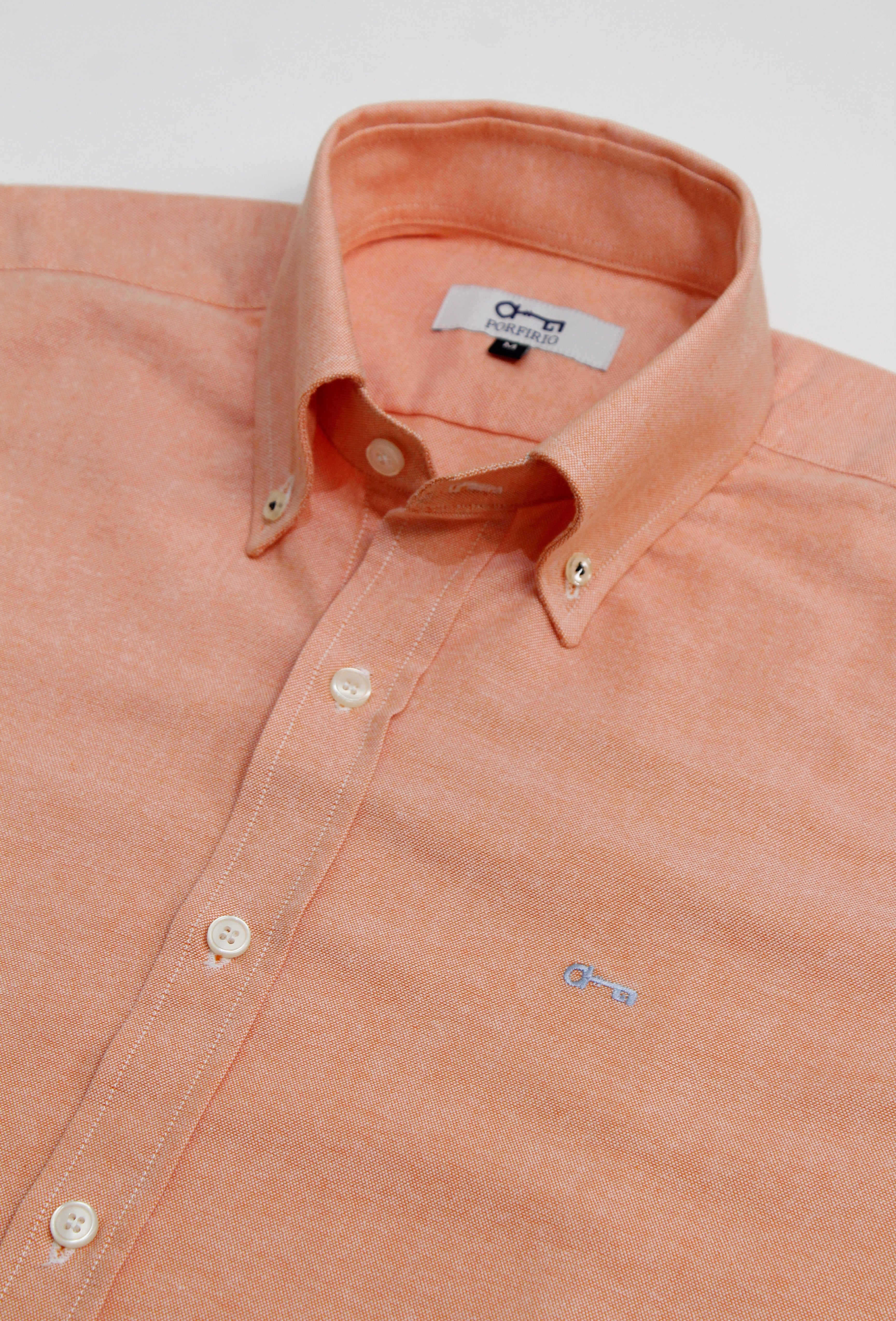 Camisa Oxford Terracota