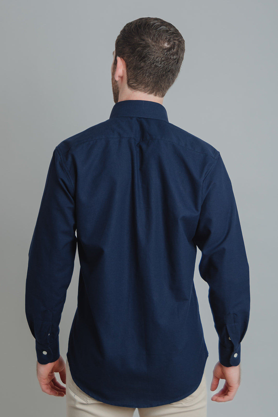 Camisa Oxford Marino Contrastes