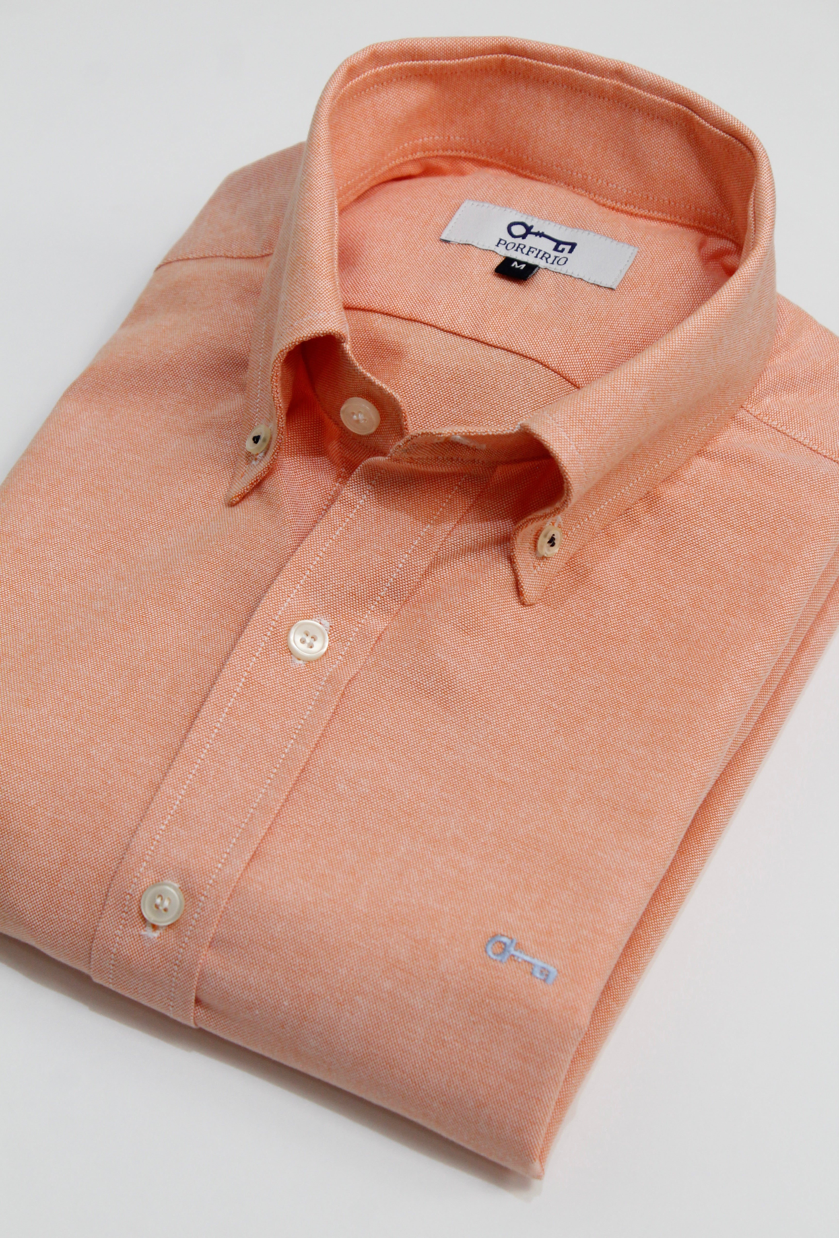Camisa Oxford Terracota