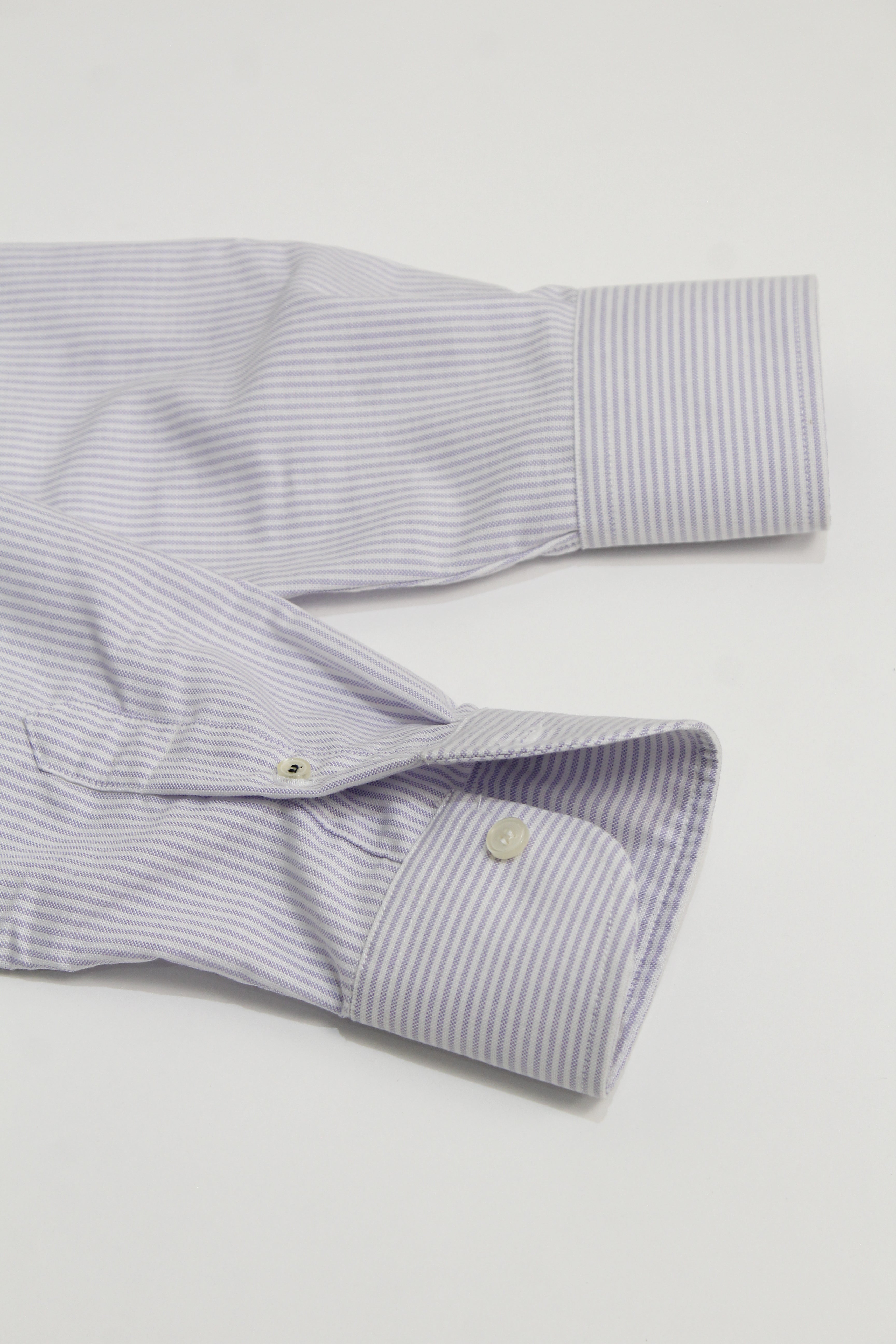 Camisa Oxford Rayas Lila Easy Iron