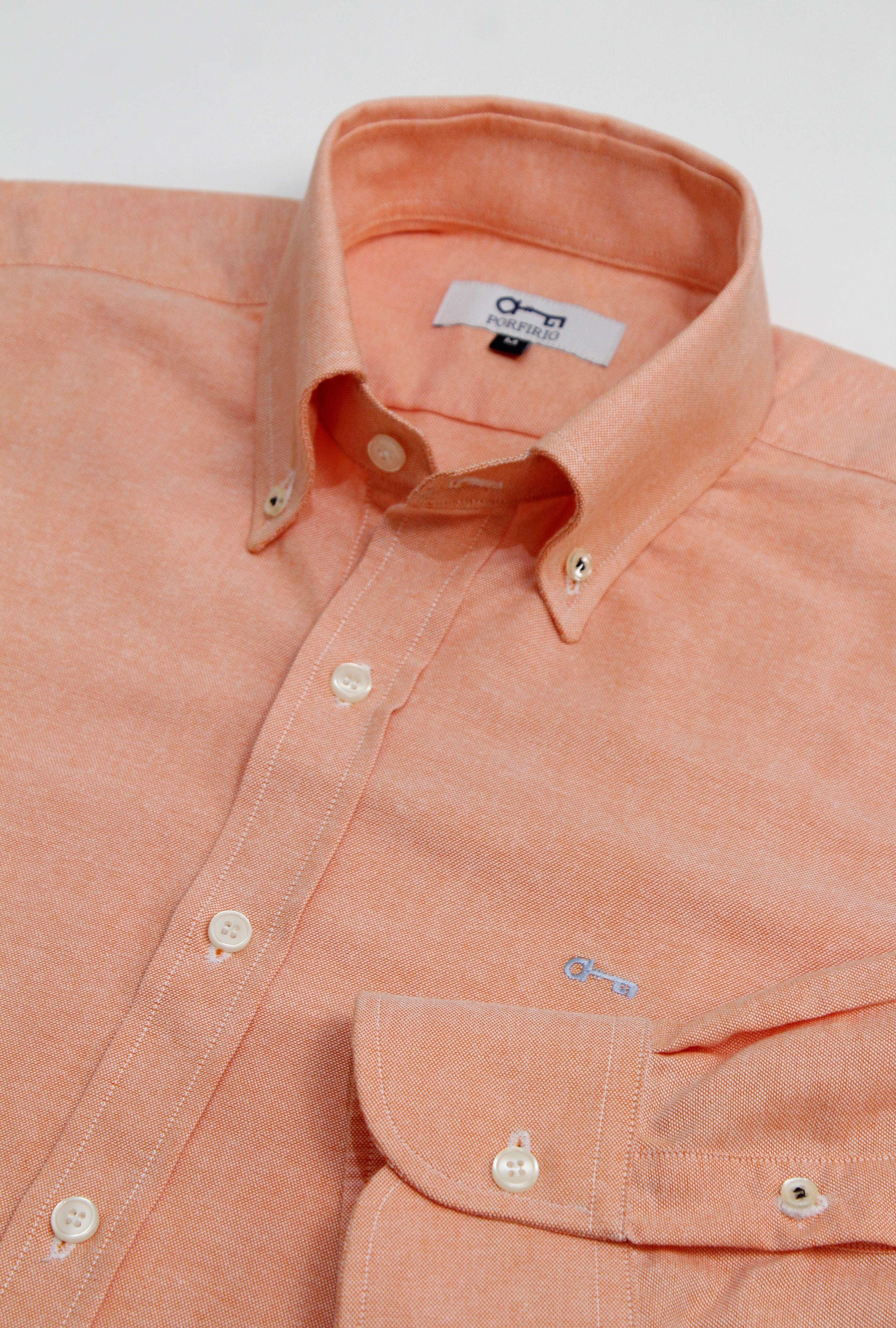 Camisa Oxford Terracota