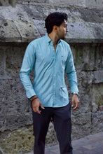 Camisa Oxford Ligero Verde Menta