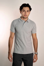 Polo Piqué Gris