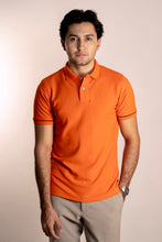 Polo Piqué Naranja