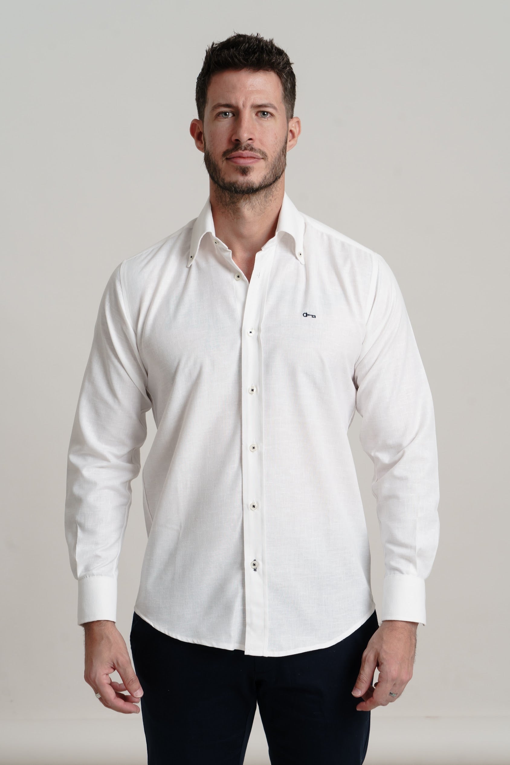 Camisa Blanca Lino