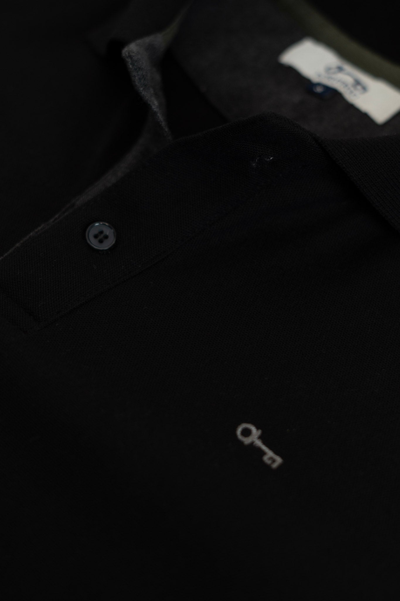 Polo Piqué Negra