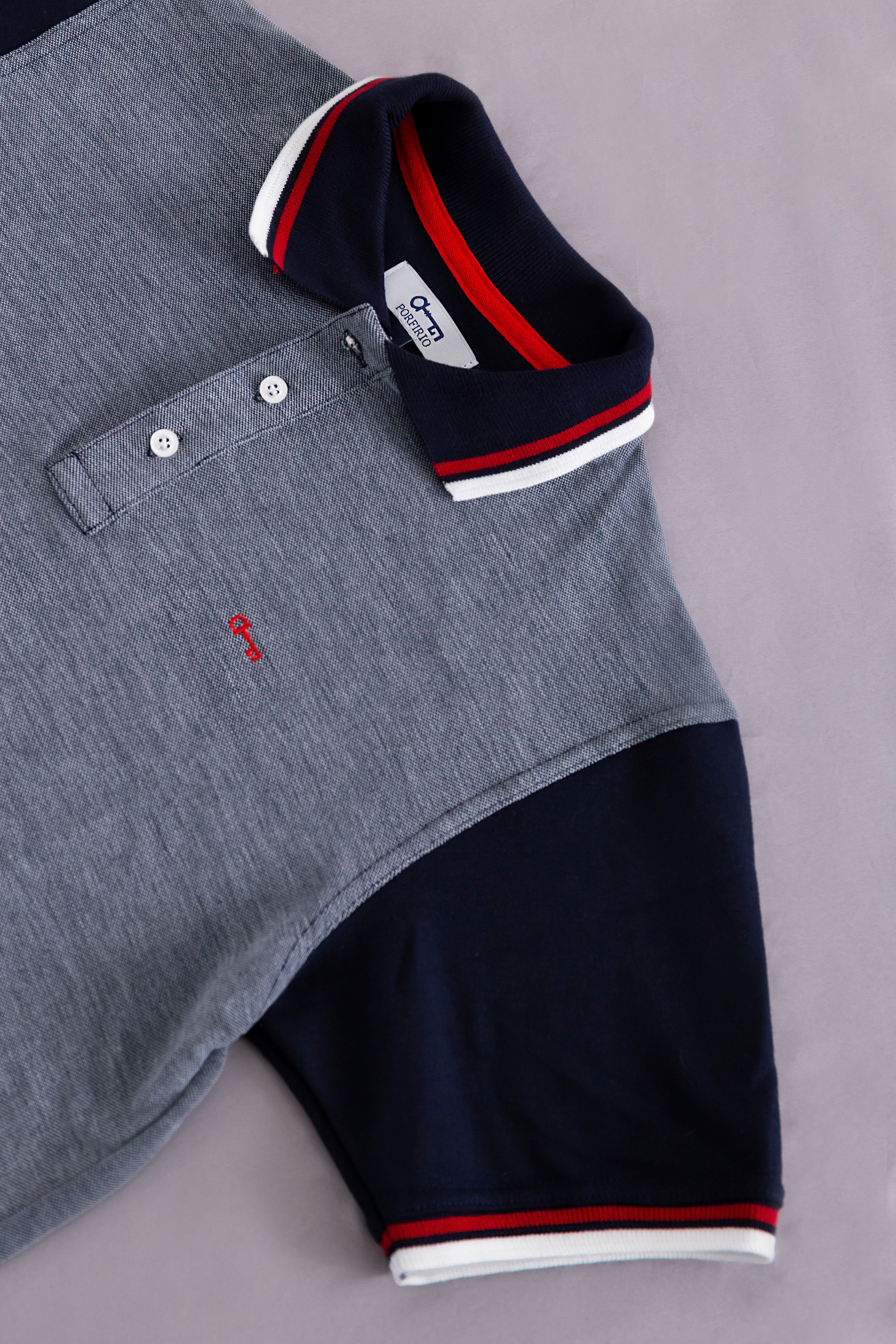 Playera Polo Navy