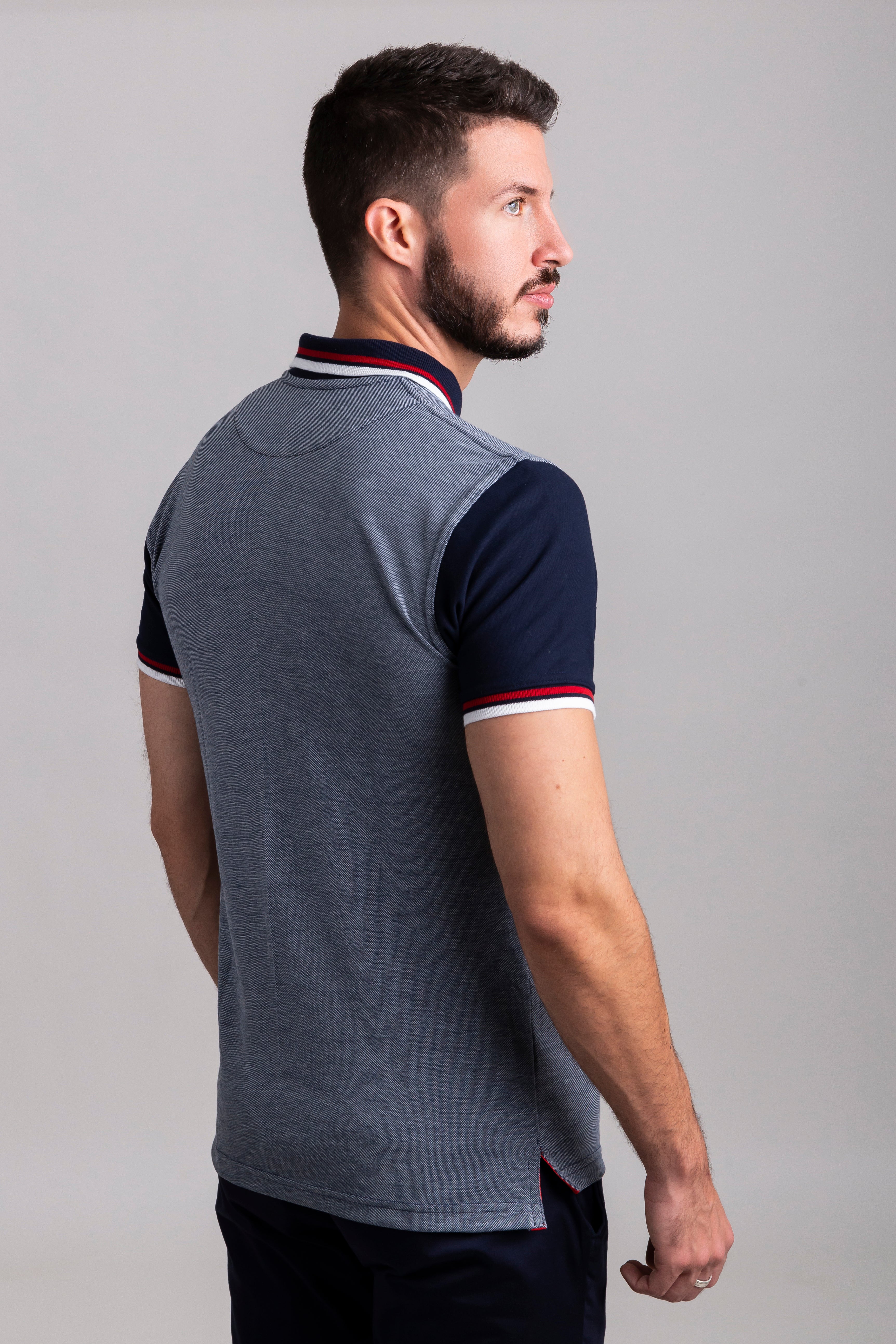 Playera Polo Navy