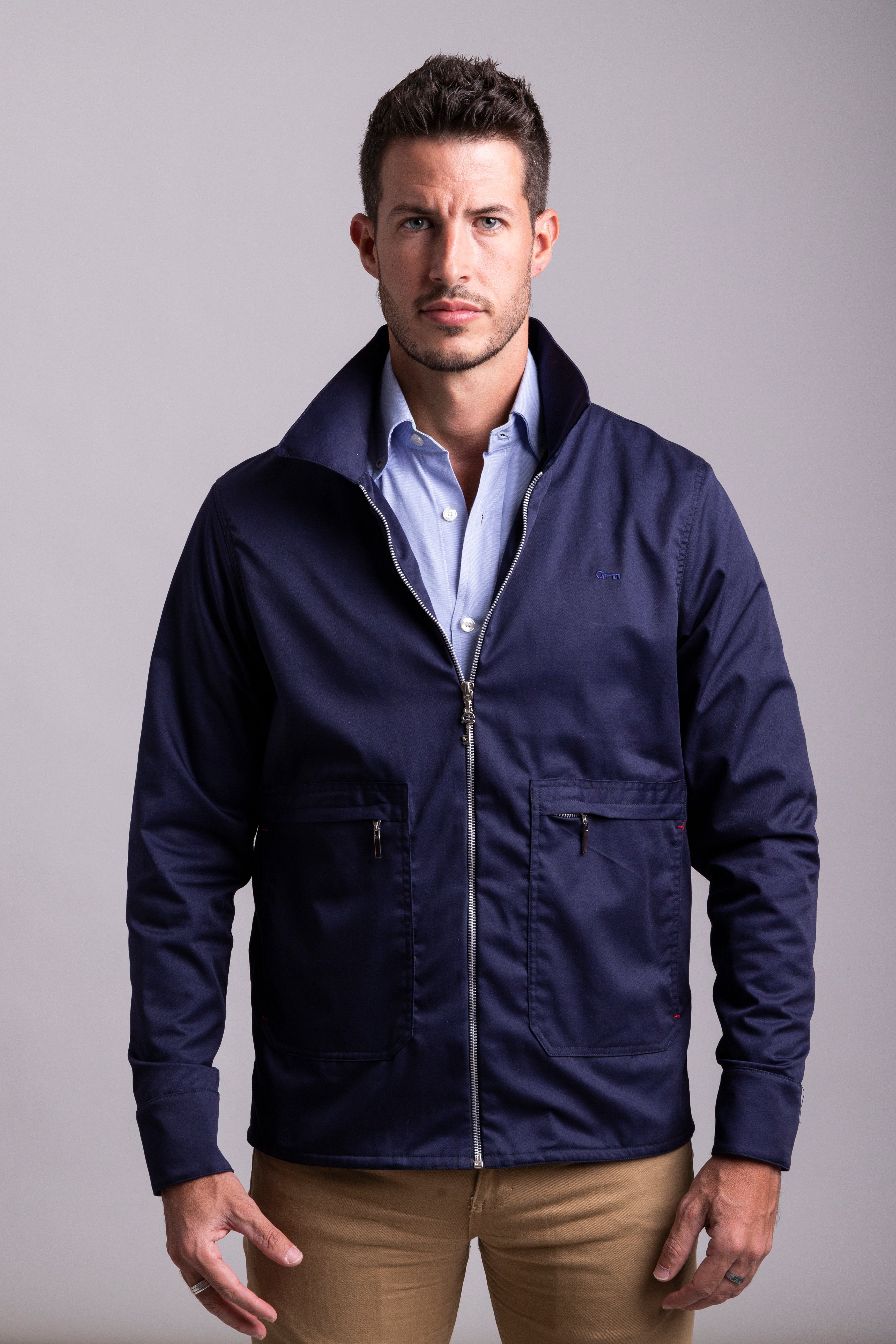 Porfirio Navy Jacket