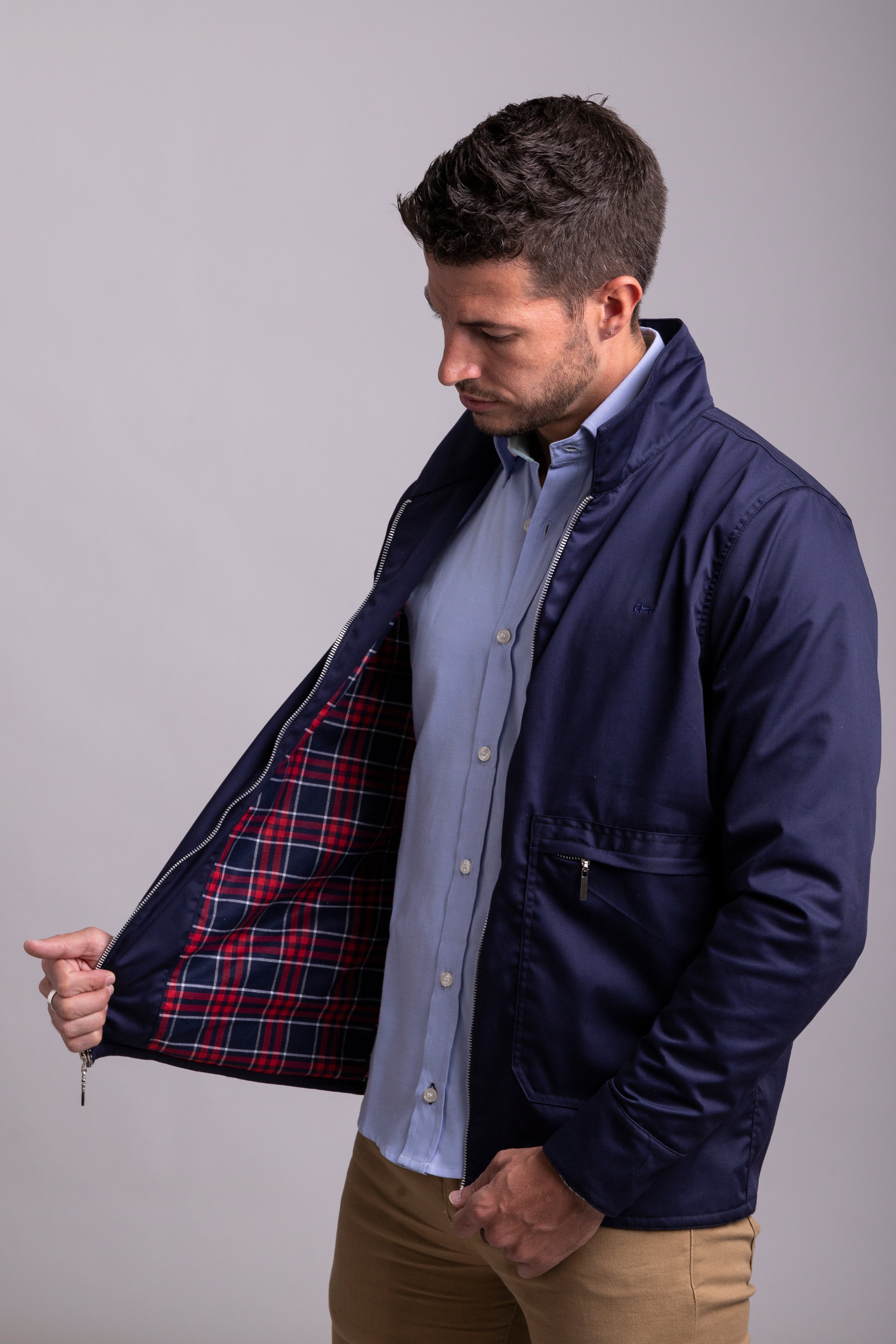 Porfirio Navy Jacket