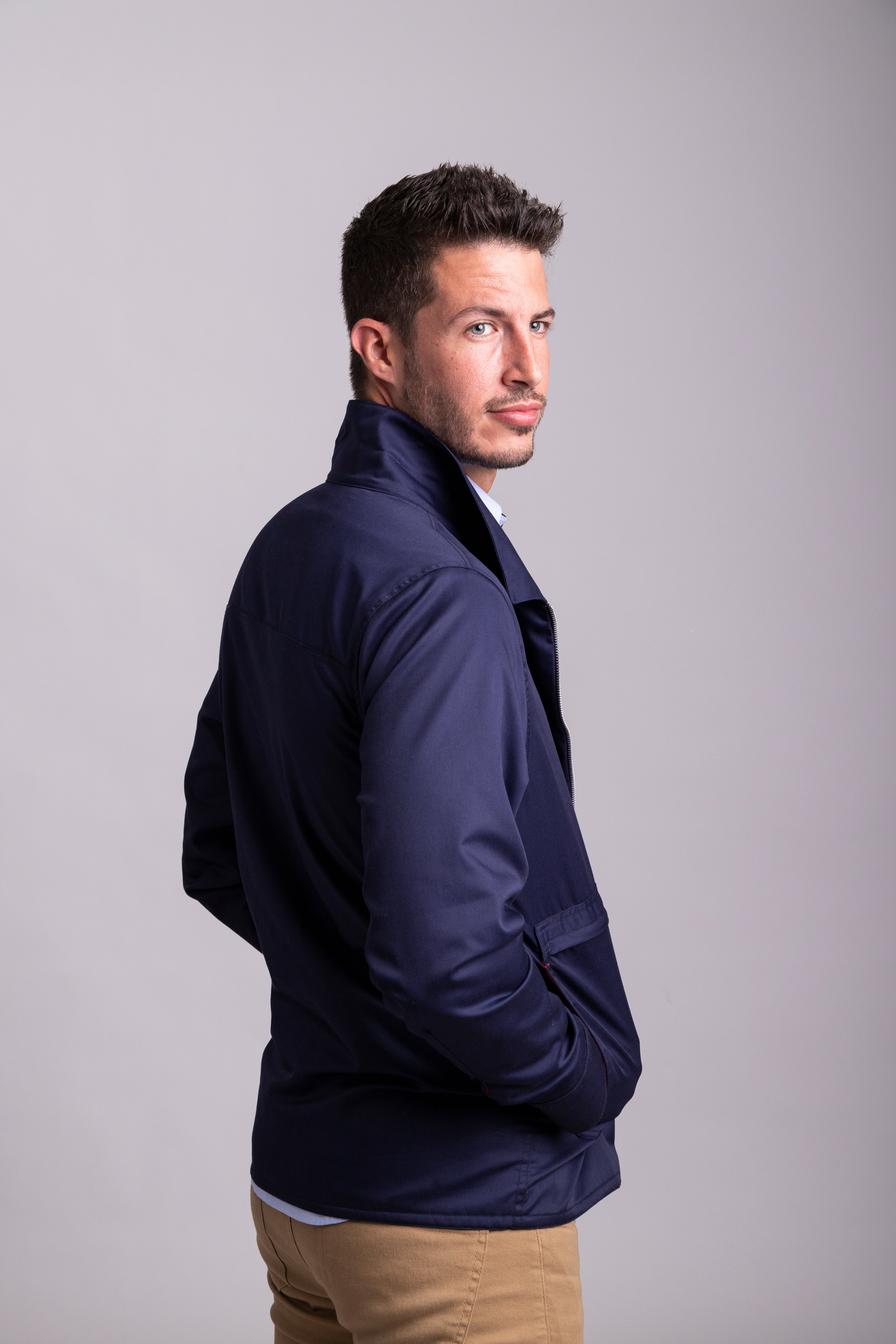 Porfirio Navy Jacket