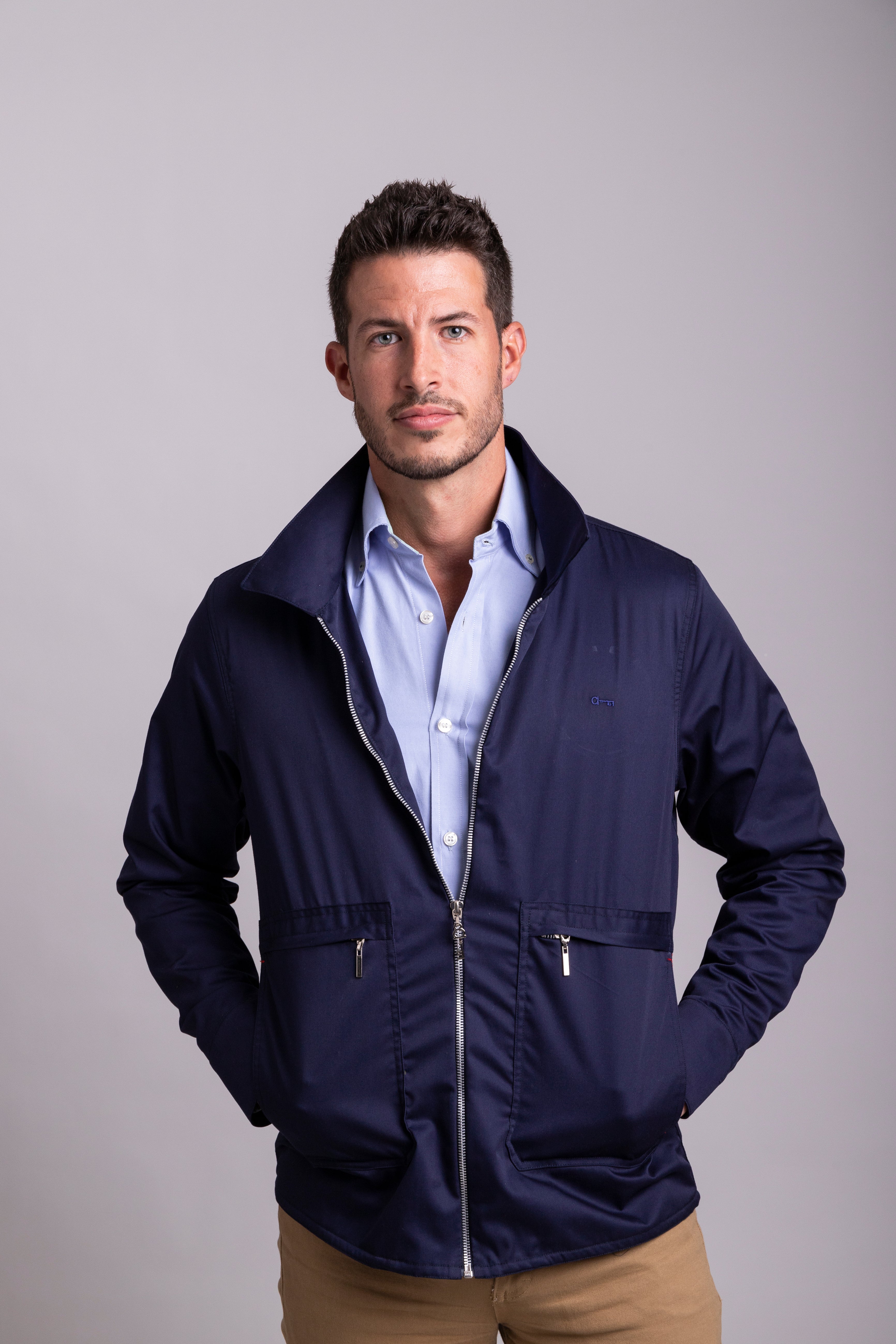 Porfirio Navy Jacket