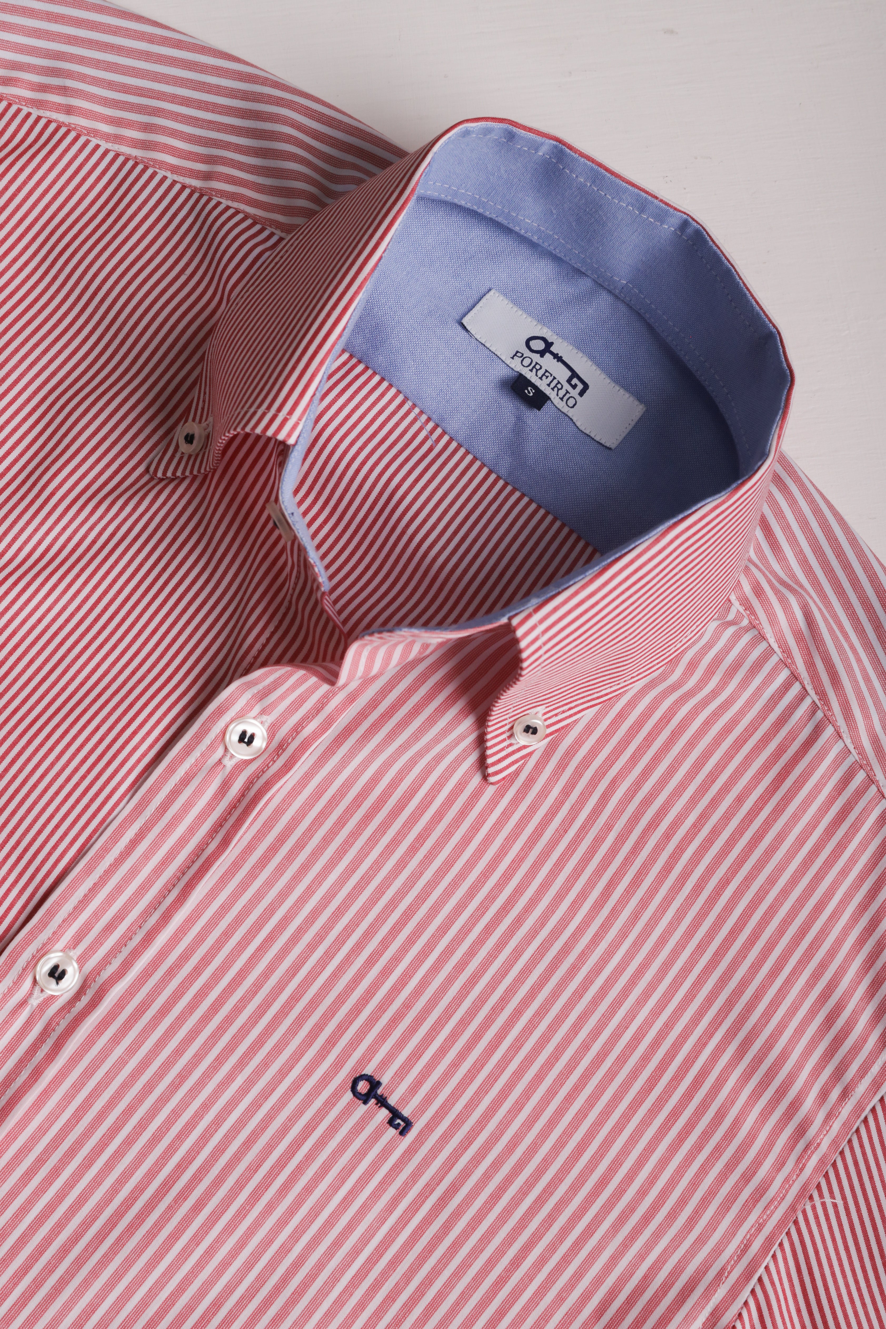 Camisa Disruptive Rayas Multitamaño Rojas