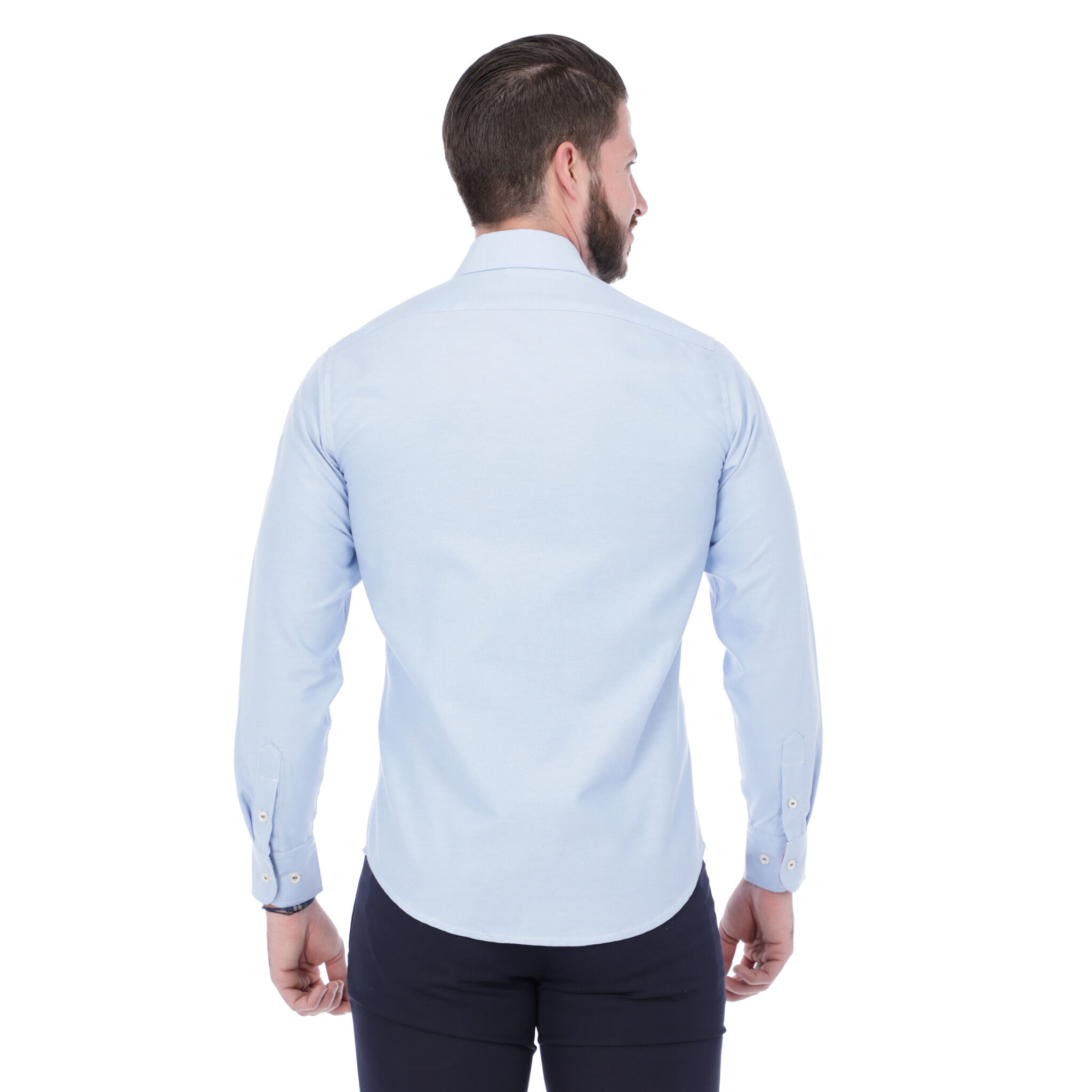 Camisa Oxford Azul Cielo