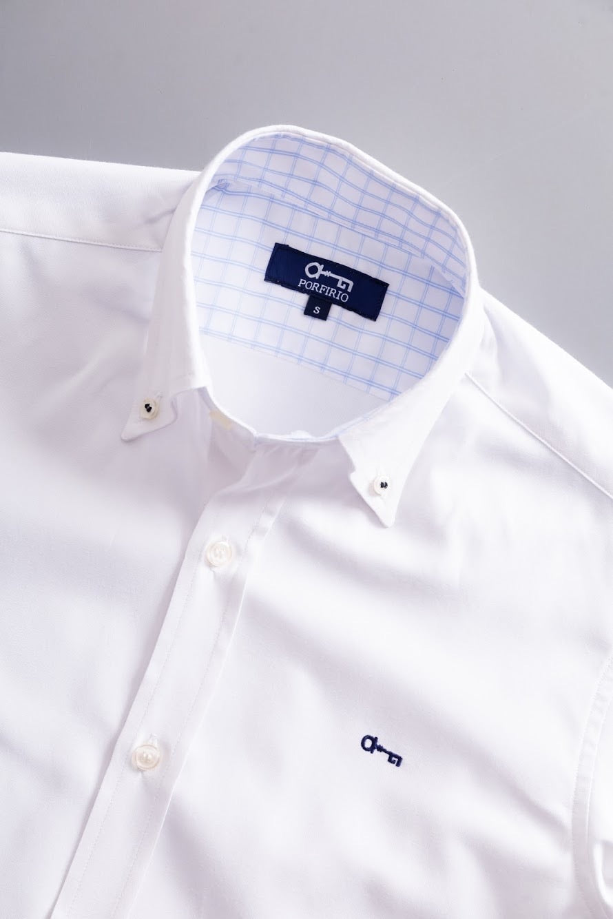 Camisa Blanca Oxford