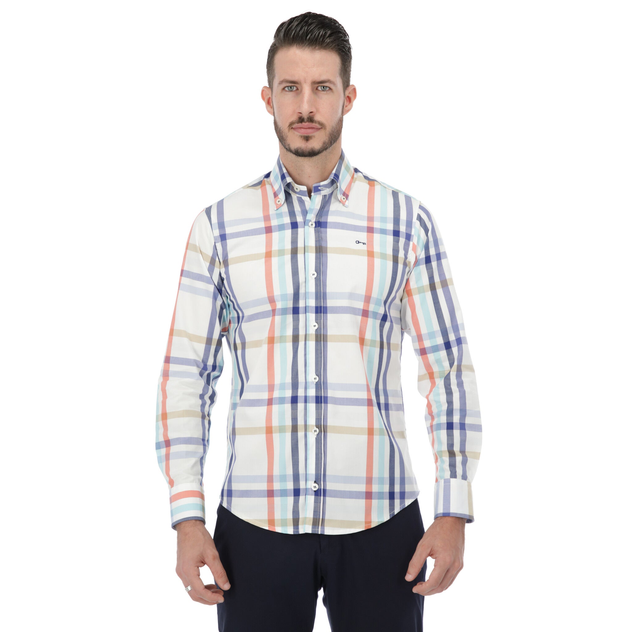 Lineas Azul y Salmón