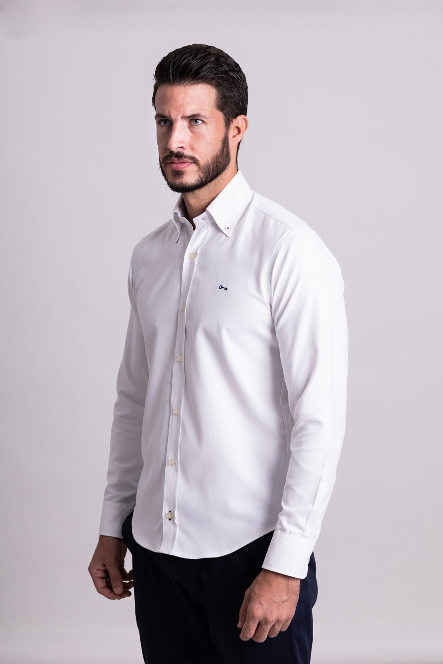 Camisa Blanca Oxford