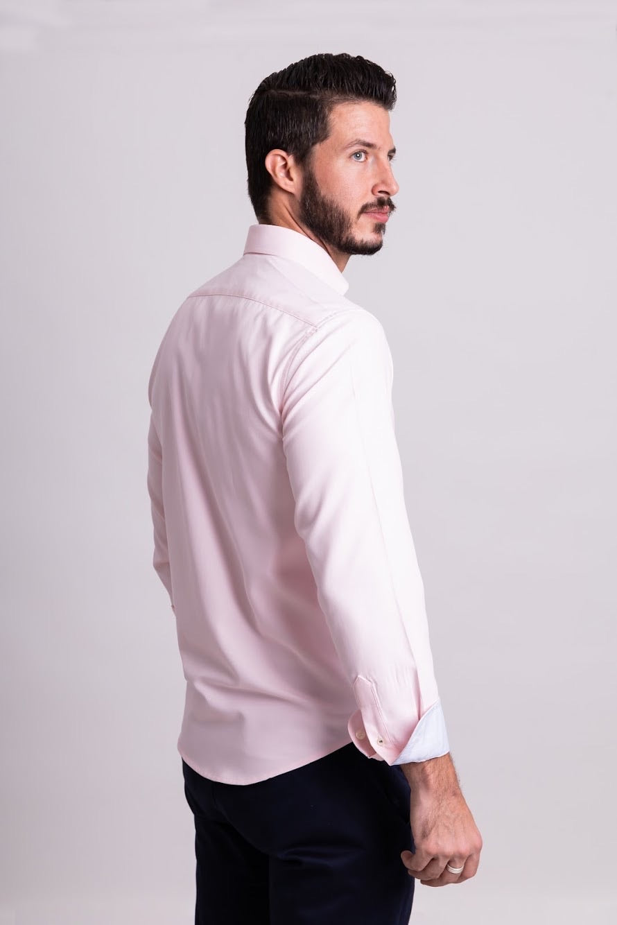 Camisa Oxford Rosa