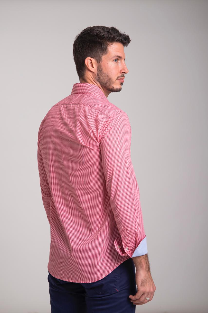 Camisa Cuadros Mini Rojo