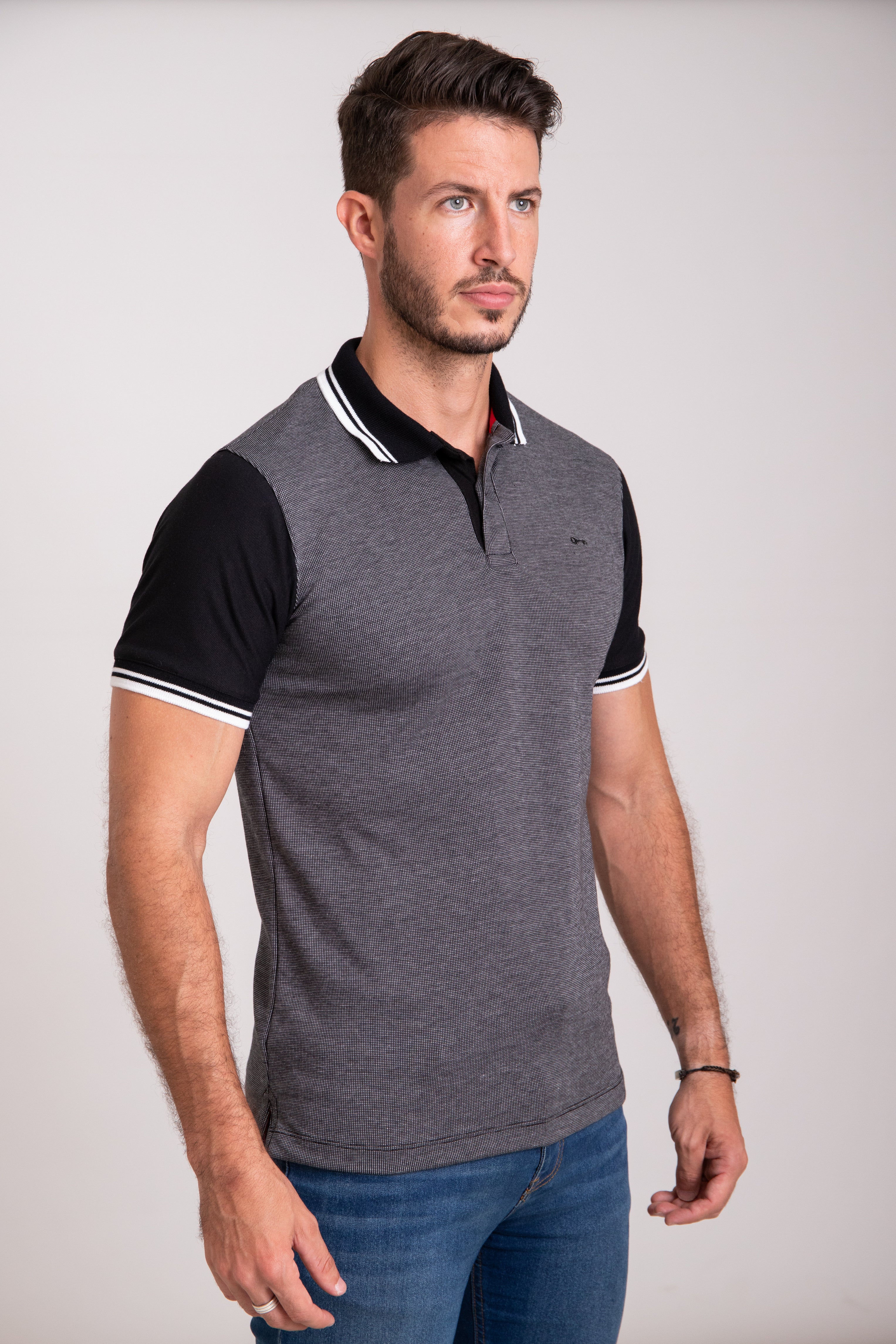 Polo Arrow Negro